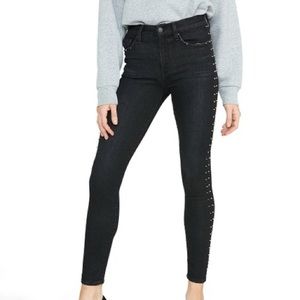 HUDSON Barbara Super Skinny Studded Jean
